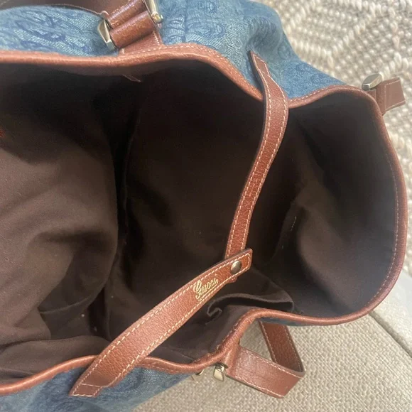 Gucci Denim Sukey style bag, EUC - Picture 9 of 17